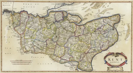 Map of Kent